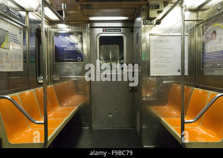 New York city subway location Banque D'Images