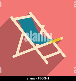 Télévision avec ombre et l'icône de l'application mobile chaise Illustration de Vecteur