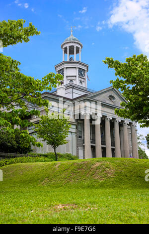 Vicksburg Old Courthouse museum building dans le quartier historique de cette ville du Mississippi Banque D'Images