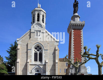 France Rhône-Alpes Isère Vienne Chapelle Notre-Dame de la Salette Banque D'Images