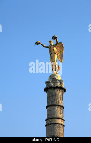 France, Paris, Fontaine du palmier, de la statue de la Victoire, Banque D'Images