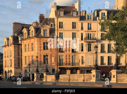 France Paris Ile de la Cité, Quai des Orfèvres Banque D'Images