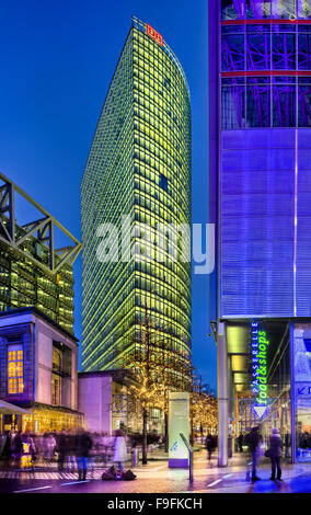 Sony Center à la Potsdamer Platz, Berlin, Allemagne Banque D'Images