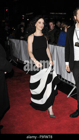 Étoiles et les clients arrivent pour le BAFTA Awards 2015 L'Ecosse à Glasgow avec : Amy Manson Où : Glasgow, Royaume-Uni Quand : 15 Nov 2015 Banque D'Images