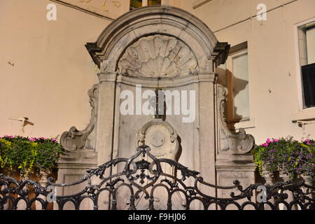 Manneken Pis, Bruxelles, Belgique Banque D'Images