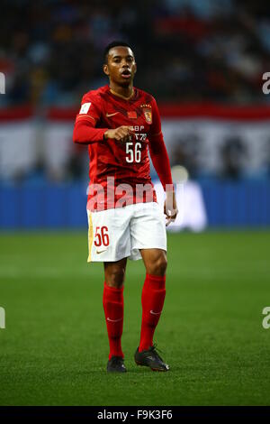 Osaka, Japon. 13 Décembre, 2015. Robinho (Evergrande) Football/soccer : Fifa Club World Cup Japon 2015 Quart de finale entre le Club America 1-2 Guangzhou Evergrande Taobao au stade Nagai d'Osaka, au Japon . Mm. Kenzaburo © Matsuoka/AFLO/Alamy Live News Banque D'Images