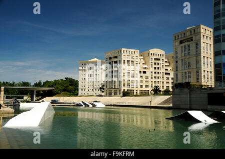 Des bureaux modernes, Montpellier, sud de la France Banque D'Images