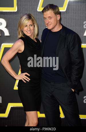 Alan Tudyk au 'Star Wars : The Force éveille ' première mondiale à Londres Banque D'Images