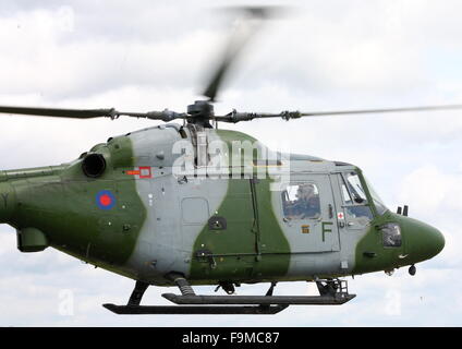 Westland Lynx AH7 exploités par l'Armée de l'air à l'aérodrome d'Abingdon, Oxfordshire, UK au cours de l'Air & Country Show Banque D'Images