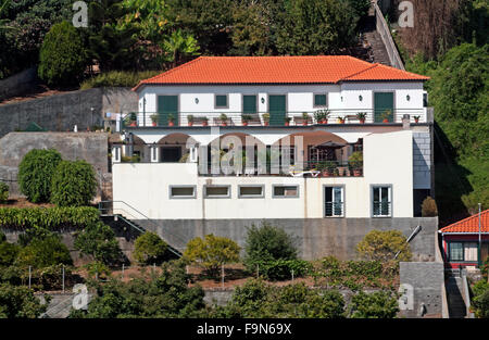 Bei Monte Funchal Bâtiment, en haut de la colline, Madeira, Portugal, Banque D'Images