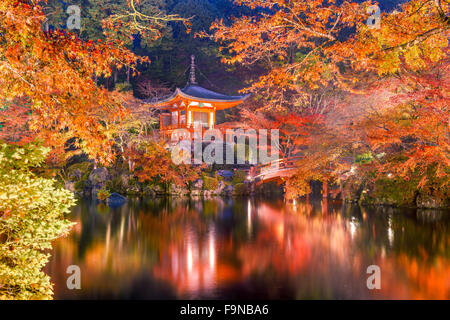 Kyoto, Japon à Daigo-ji dans l'automne. Banque D'Images