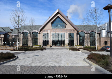 La Sierra Nevada Brewery situé dans la région de Mills River, North Carolina, Banque D'Images