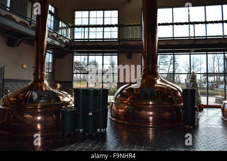 La Sierra Nevada Brewery situé dans la région de Mills River, North Carolina, Banque D'Images