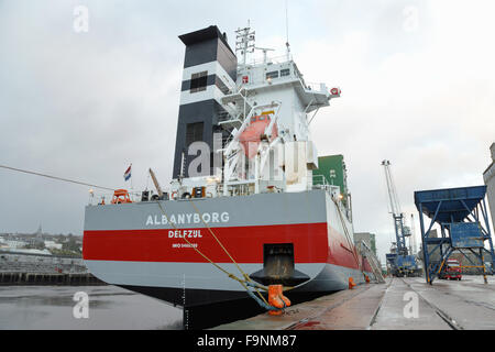 Albanyborg, navire Royal Wagenborg au Port de Cork. Banque D'Images