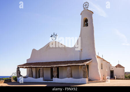 L'église Stella Maris à Porto Cervo Banque D'Images