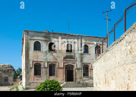 Türkei, mer Schwarzmeerküste, Sinop, Sinop Cezaevi, das historische Burg-Gefängnis von heute ist ein Sinop Museum. Banque D'Images