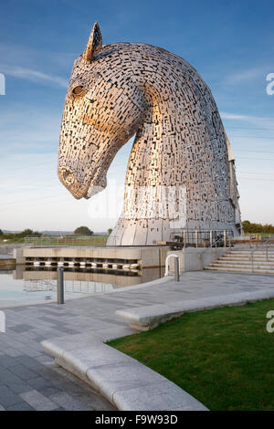 Les Kelpies, Helix Park, Falkirk, Ecosse, Royaume-Uni Banque D'Images