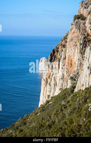 Cliffs en Sardaigne Banque D'Images