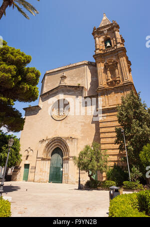 La basilique-Sanctuaire Maria Santissima Annunziata, appelé Madonna de Trapani Banque D'Images