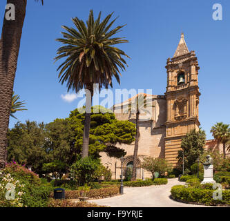 La basilique-Sanctuaire Maria Santissima Annunziata, appelé Madonna de Trapani Banque D'Images