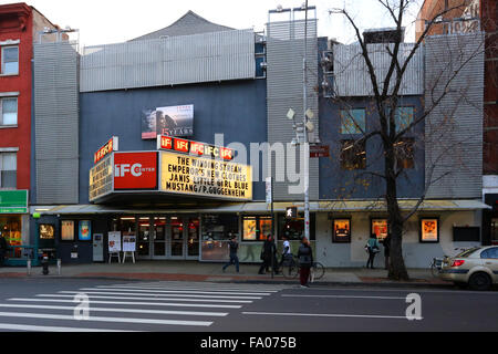 Centre de la SFI, 323 6th Ave, New York, NY devanture extérieure d'un film maison dans le quartier de Greenwich Village de Manhattan.