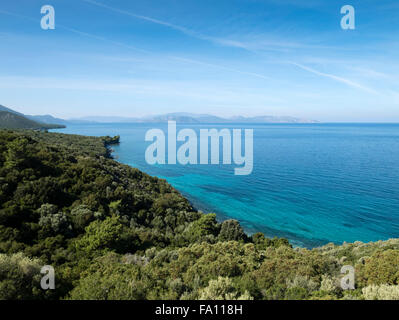 Milli Park national coastal park, Péninsule de Dilek, région de la mer Egée, la Turquie. Banque D'Images