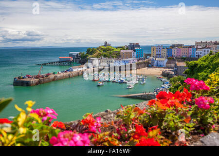 Tenby, Pembrokeshire, Pays de Galles, Royaume-Uni Banque D'Images