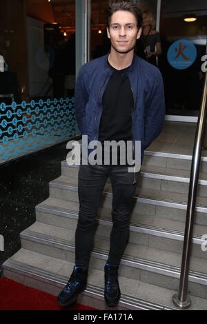 Assister aux célébrités Cuisine Chi Fête de lancement comprend : Joey Essex où : London, Royaume-Uni Quand : 18 Nov 2015 Banque D'Images