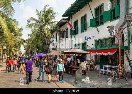 Batavia, centre historique de Jakarta, l'Ouest de Java, Java, Indonésie Banque D'Images