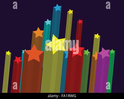 Rising Stars (vecteur) Illustration de Vecteur