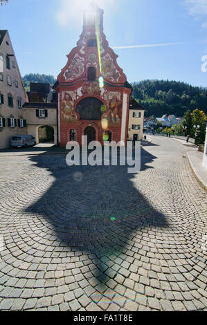 Abbaye de Saint Mang's à la vieille ville de Füssen, Allemagne Banque D'Images