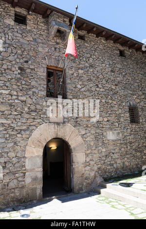 Casa de la Vall en Andorre Banque D'Images