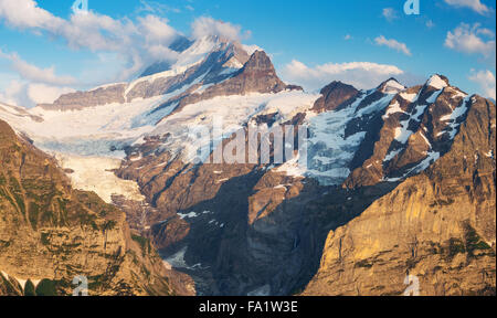 L'Oberland bernois. Grindelwald. Alpes Suisses Banque D'Images