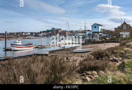 Wells Next the Sea Norfolk Banque D'Images