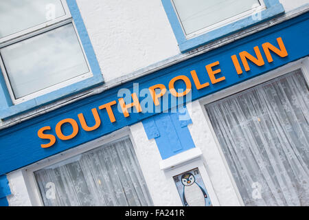 Pôle Sud Inn, Annascaul, péninsule de Dingle, comté de Kerry, Irlande Banque D'Images