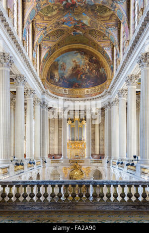 VERSAILLES PARIS, FRANCE - 30 MAI : chapelle royale du Palais Versailles le 30 mai 2015 au château de Versailles près de Paris, Banque D'Images