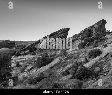 Red Rocks Park dans Morrison, Colorado Banque D'Images