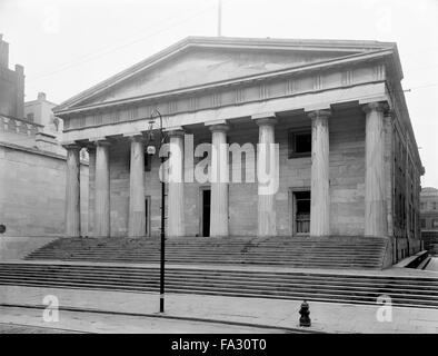 Second Bank of the United States, Philadelphia, Pennsylvania, USA, vers 1905 Banque D'Images