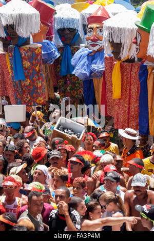 Carnaval à Olinda Pernambuco, nord-est du Brésil Banque D'Images