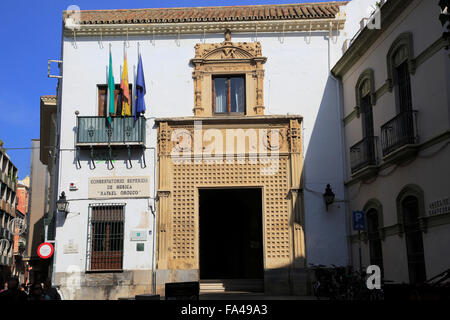 Conservatoire de musique, Conservatoire Superior de Música de Rafael Orozco, dans la partie ancienne du centre-ville, Cordoue, Espagne Banque D'Images