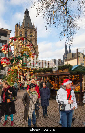 Marché de Noël, Cologne, Allemagne Banque D'Images