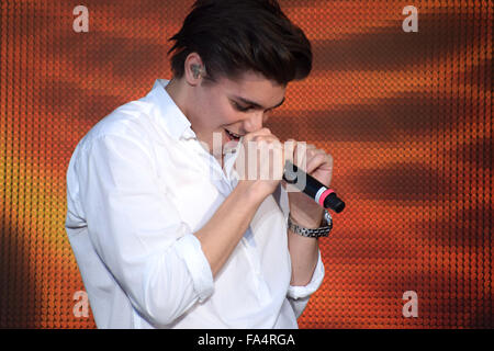 Anton Ewald à Rix FM Festival à Norrköping en Suède Banque D'Images