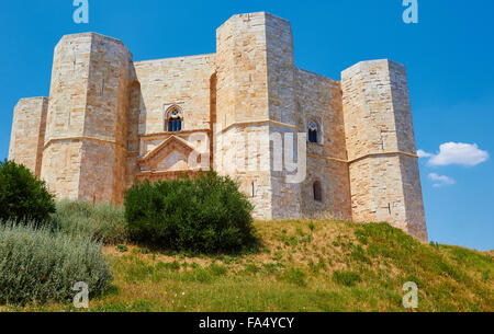 Castel del Monte Andria Puglia Italie Europe Banque D'Images