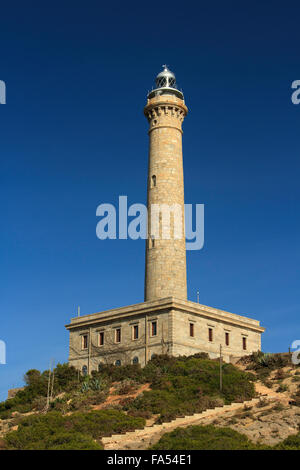 Le phare de Cabo de Palos del en Espagne Banque D'Images