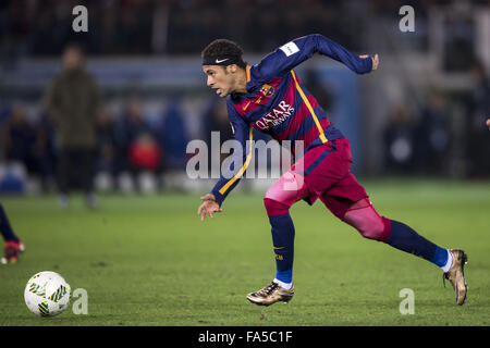 Kanagawa, Japon. 18Th Oct, 2015. Neymar (Barcelone) : Football/soccer Coupe du Monde des Clubs de la FIFA Japon 2015 match final entre River Plate 0-3 FC Barcelone au stade international de Yokohama à Kanagawa, Japon . © Maurizio Borsari/AFLO/Alamy Live News Banque D'Images