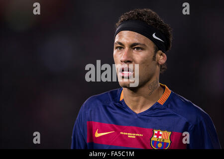 Kanagawa, Japon. 18Th Oct, 2015. Neymar (Barcelone) : Football/soccer Coupe du Monde des Clubs de la FIFA Japon 2015 match final entre River Plate 0-3 FC Barcelone au stade international de Yokohama à Kanagawa, Japon . © Maurizio Borsari/AFLO/Alamy Live News Banque D'Images