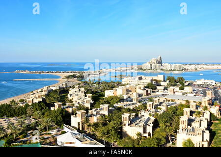 Al Jazirah Al Hamra, Al Hamra Island View, Ras Al Khaimah, Émirats Arabes Unis Banque D'Images