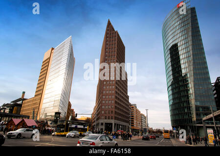 Potsdamer Platz Berlin Allemagne Banque D'Images