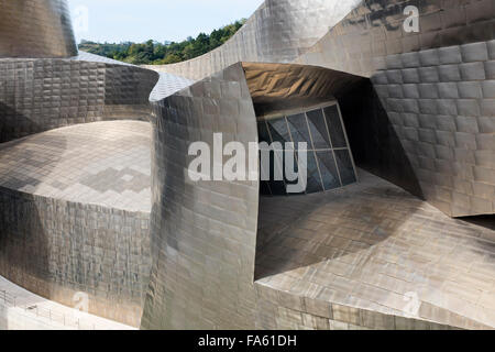 Musée Guggenheim Bilbao Banque D'Images