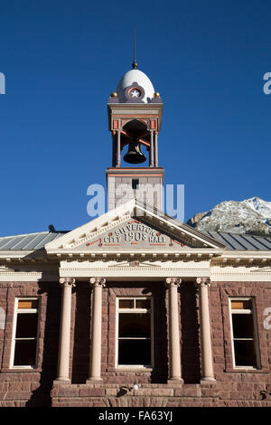 L'hôtel de ville, Silverton, Colorado, USA Banque D'Images